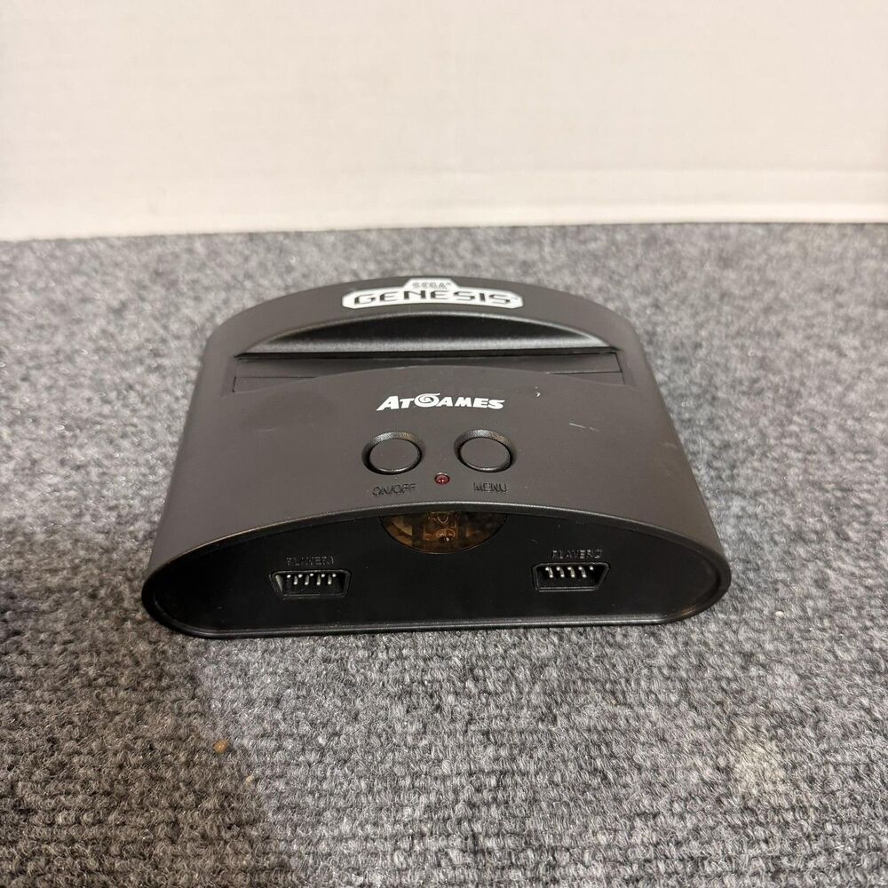 Sega Genesis Classic Game Console AtGames Black System Only NTSC-U/C USA